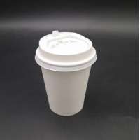 disposable coffee holder paper cups with lids for hot drinks