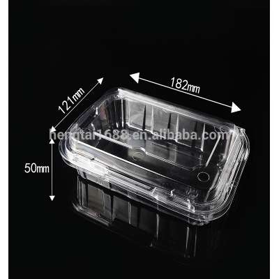 Foldable disposable plastic packing boxs HTD1812(50)