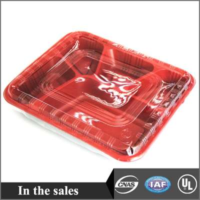 disposable fast food container with lid