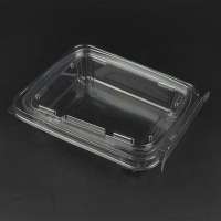 Clear Tamper Evident Food Grade Plastic Container With Lid